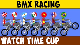 COUNTRY BMX RACING - August Watch Time Cup 2024 - 60 Countries