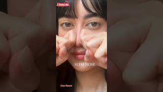 Nose exercise for slim nose 🥰💖 #shorts #nose #slimnose #exercise #youtubeshorts