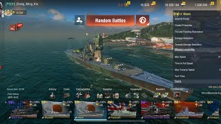 World of WarShips Blitz 戰艦世界： 閃擊戰 (日本 9階 加值船 戰列艦 肥前號 (Hizen) 首測) First Win