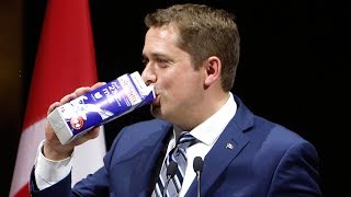 'It's a resting pleasant face': Scheer gives speech at Press Gallery dinner