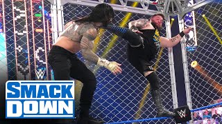 Roman Reigns vs. Kevin Owens - Universal Title Steel Cage Match: SmackDown, Dec. 25, 2020