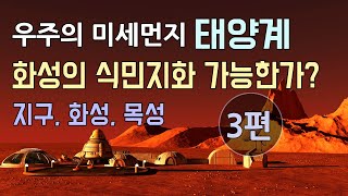 태양계 3편-지구, 달, 화성, 목성 / 지구 지질시대, 백악기, 석탄기, 쥐라기 / 테라포밍(화성의 식민지화) / 목성의 대적반, 소용돌이, 이오, 유로파, 가니메데, 칼리스토