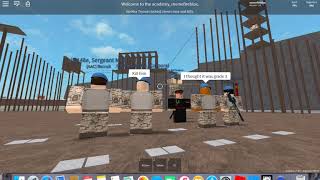 Roblox military academy game