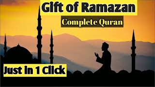 Gift Of Ramazan 🕋💗|| Quran Majeed #quran #koran #kuran #gift #islam #ramadan #ramzan #ramzanmubarak