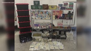Virginia Beach police confiscate $305K, 28 lbs of marijuana, other drugs