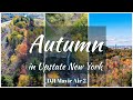 Autumn in Upstate New York Drone Views (Amazing Colors) 4k60fps