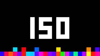 150 Seconds Timer ‐ Flowing Pixels