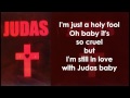 Judas. Lady Gaga. Instrumental with Lyrics (Not Fake) HD