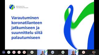 Varhaiskasvatuksen ja esiopetuksen webinaari syyslukukauteen 2021 valmistautumisesta 10.6.2021