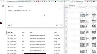 Send SQL (MySQL, Postgres, Snowflake) to Google Sheets