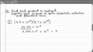 7-4 Scientific Notation