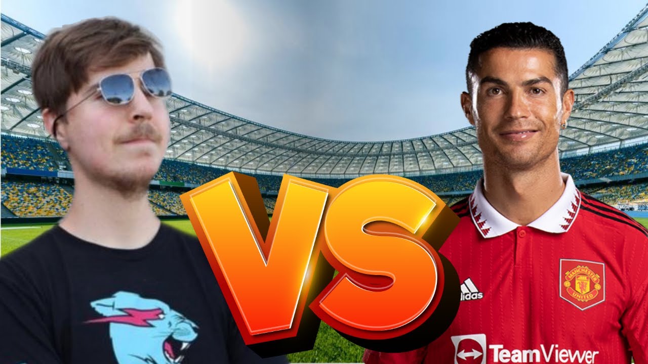 Mr Beast Vs Cristiano Ronaldo🔥 - Football - YouTube