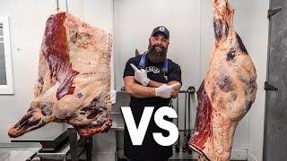 Cow Front Quarter VS Hind Quarter! (Custom Cut Style) | The Bearded Butchers
