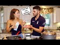 MY ITALIAN HUSBAND TEACHES US HOW TO COOK PASTA..AND I PRANK HIM (as usual)
