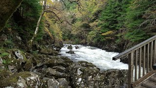 Betws y Coed walk to the miners bridge, snowdonia