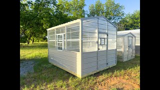 10x12x7 Deluxe Style Greenhouse DSGR 8000 1012 090424