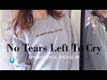 ARIANA GRANDE NTLTC UNBOXING MERCH SWEATSHIRT 💧💙