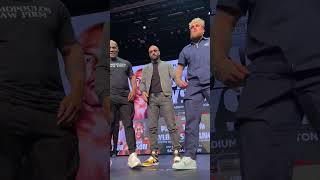Jake Paul and Mike Tyson Face Off at the Apollo! | Shorts