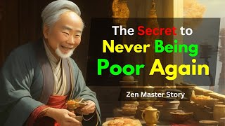 The Secret to Never Being Poor Again ‼ A Zen Tale ‼ Mind Blowing Zen Master Story