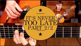 [GUITAR LESSON]  It's never too late - Tommy Emmanuel [PART 2/2]