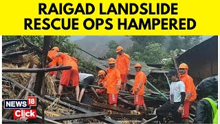 Heavy Rains, Poor Connectivity Hamper Rescue Ops in Raigad | Raigad Landslide | English News