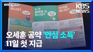 오세훈 표 선별 복지 ‘안심소득’ 실험, 성공할까? / KBS  2022.07.05.