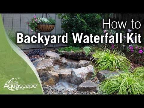 How To Build a Backyard Waterfall How To Build a Backyard Waterfall