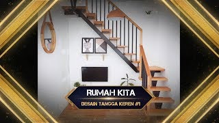 Desain Tangga Kece Untuk Rumah Minimalis Ukuran 6x12