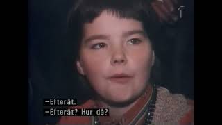 björk guðmundsdóttir : tappi tíkarrass - interview @ western melavellinum, iceland, (28-08-1982)