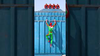 GTA 5 Epic Water Ragdolls | Spider-Man Jumps / Fails ep.133 #shorts