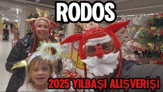 Yeniyıl Alışverişi 2025 / Nekadar Harcadık? Market Fiyatları / Rodos Adası Yunanistan