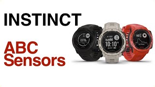 Garmin Instinct - How To Calibrate ABC Sensors - Storm Alert