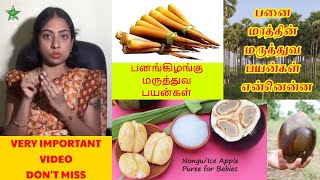 Panang Kilangu Benefits in Tamil | Panai Maram - Asha Lenin