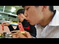 뜨거운 수박을 맛있게 먹는다 hot watermelon eating acting 휴지통