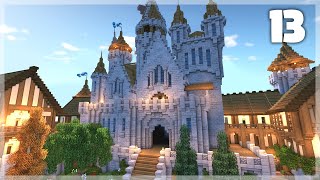 Minecraft: How to Build a Medieval Castle | Huge Medieval Castle Tutorial - Part 13