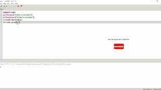 Math Module Import In Python Programming Language - Tamil coding