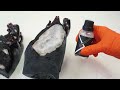 molding a geode heart with forged carbon fiber