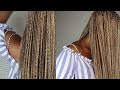 braiding hair blend mixed colour braids knotless braids