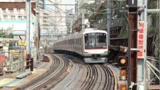 【地下化工事】東急東横線代官山駅　9000系と5050系