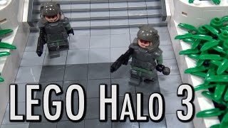 LEGO Halo 3 ODST Uplift Nature Reserve | BrickFair New England 2016