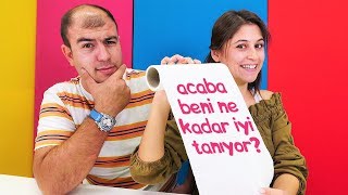 Ayşe ve eşi Mesut ile ilk video! Mesut Ayşe'yi ne kadar iyi tanıyor? Yeni Challenge video!