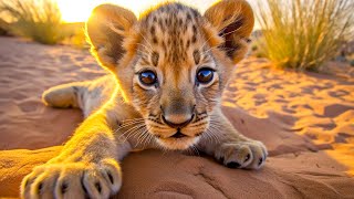 Baby Animals 4K - Relaxing Music That Heals Stress, Anxiety, Depressive Conditions, Gentle Music