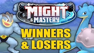 MIGHT \u0026 MASTERY WINNERS AND LOSERS | GO Battle League Move Update