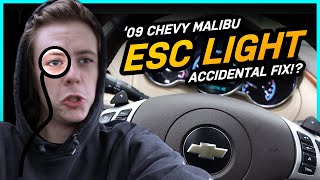 09 Chevy Malibu ESC Light - Power Steering Loss FIXED!