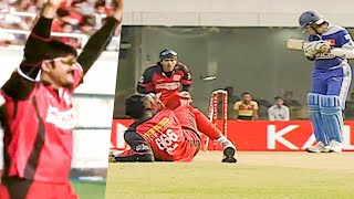 Brilliant Game Play By Telugu Warriors Hits Dhruv's Wicket And Disappoint Karnataka Bulldozers