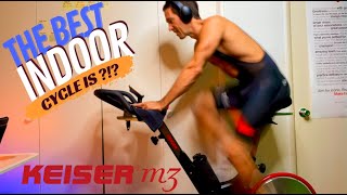 The Best Indoor Cycle Bike || The Keiser M3i 🚴