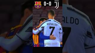 Barcelona vs Juventus 20/21 champions league #messi #ronaldo 🔥🏆 #highlights #football #shorts