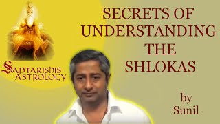 Saptarishis Astrology: Secrets to understanding the shlokas