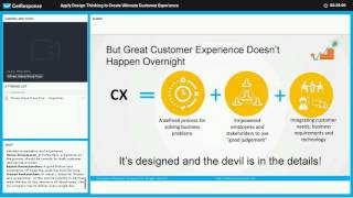 Webinar Recording   Apply Design Thinking To Create Ultimate Customer Experience final