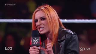 Chelsea Green confronts Becky Lynch - WWE RAW 6/12/2023